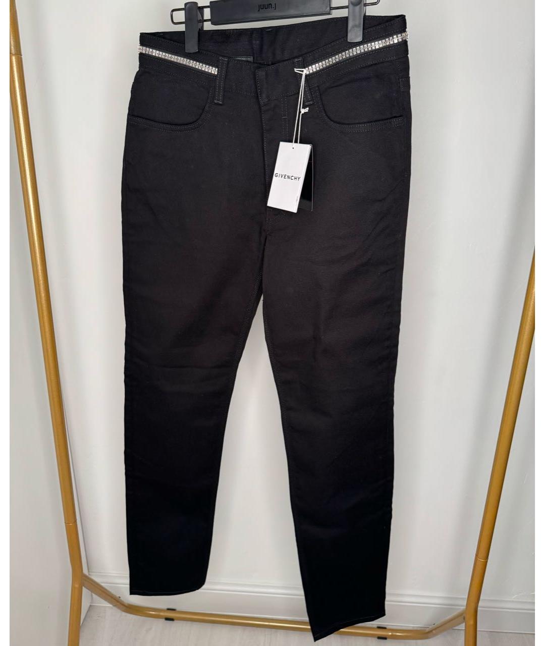 GIVENCHY Черные хлопковые джинсы скинни, фото 5