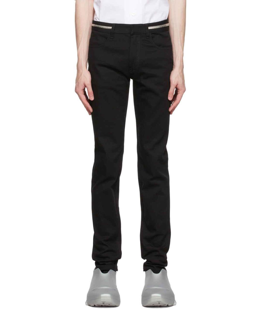 GIVENCHY Черные хлопковые джинсы скинни, фото 4