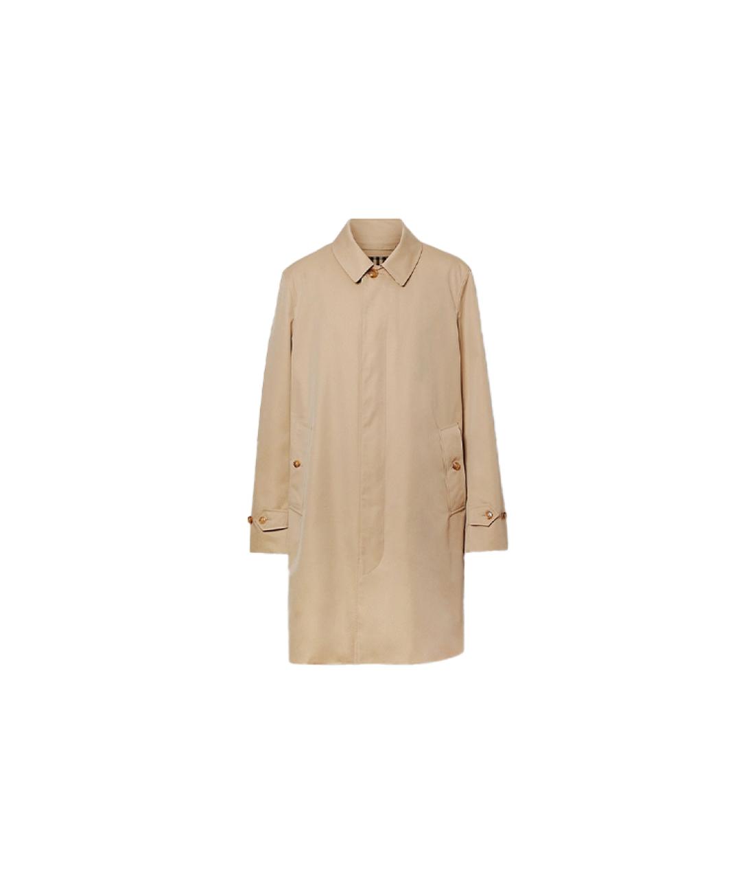 BURBERRY Бежевый тренч / плащ, фото 1