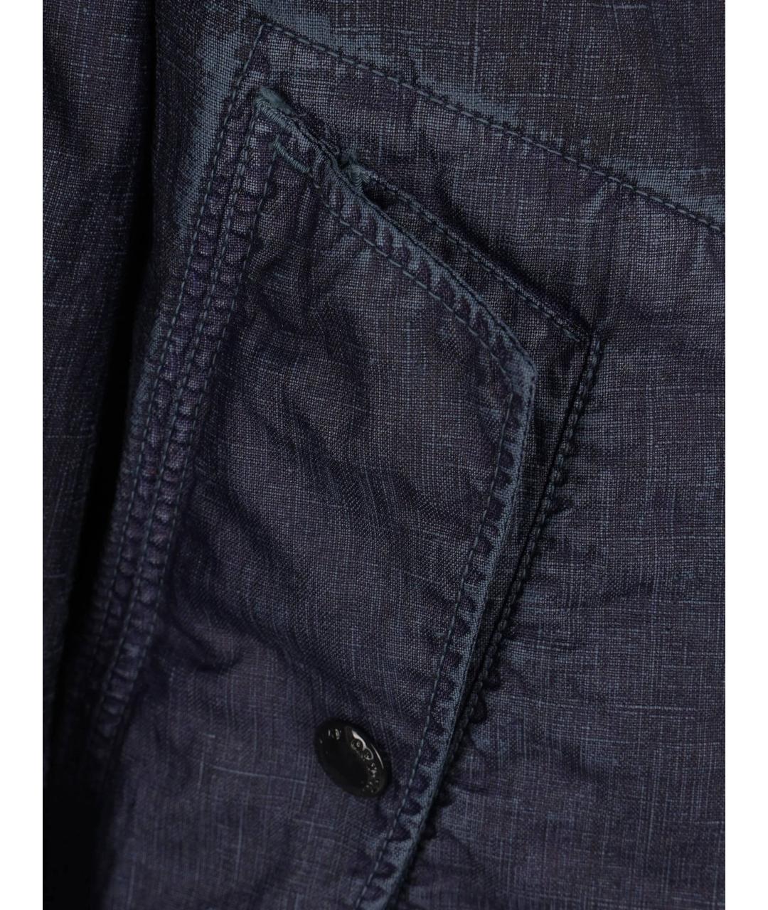 CP COMPANY Черная льняная куртка, фото 3