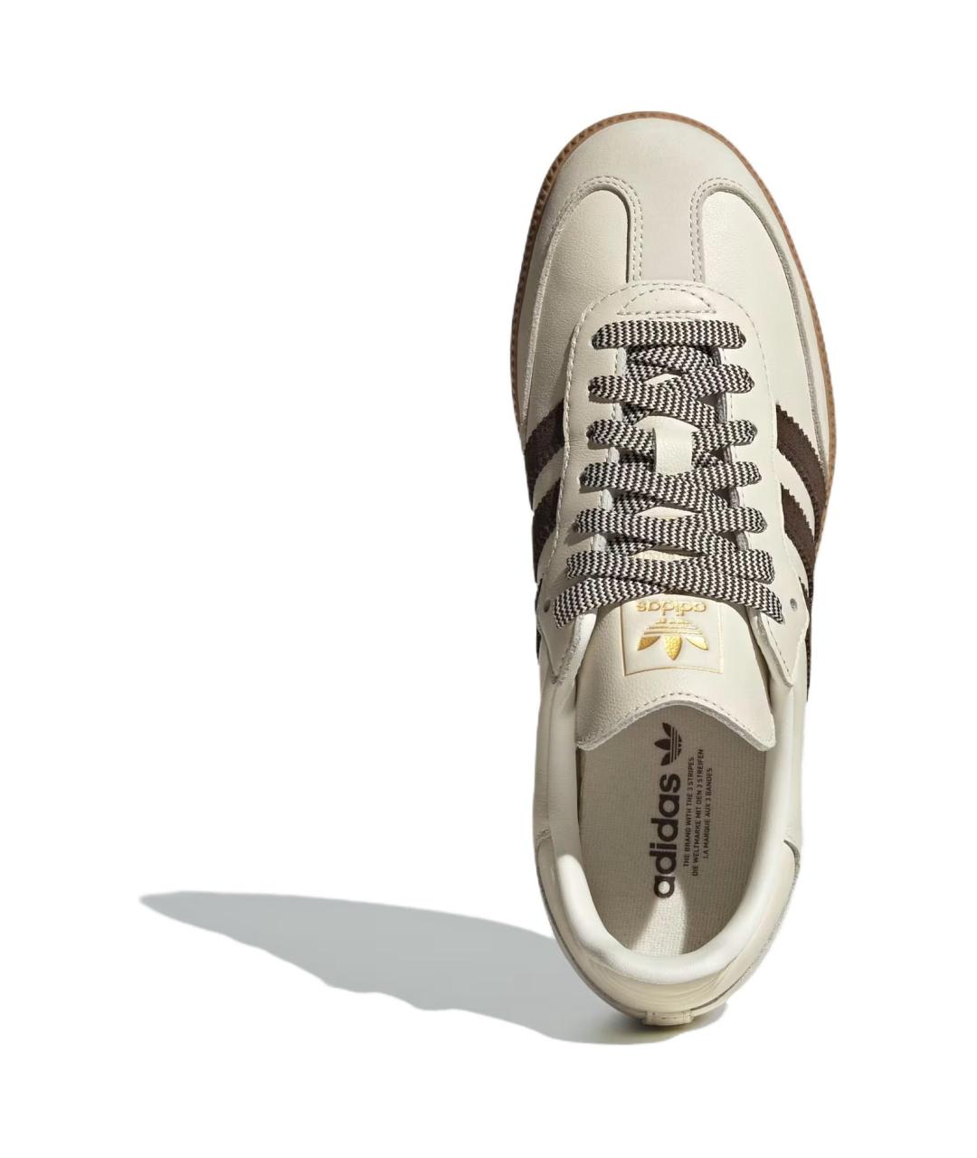 ADIDAS Бежевые кеды, фото 4