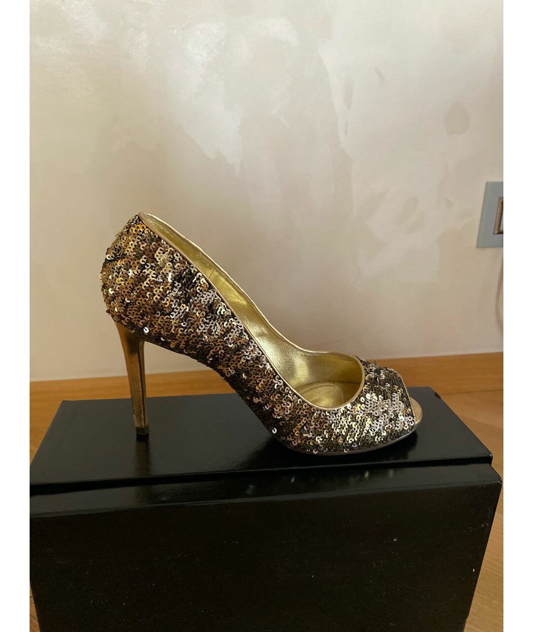 DOLCE&GABBANA Коралловые кожаные туфли, фото 9