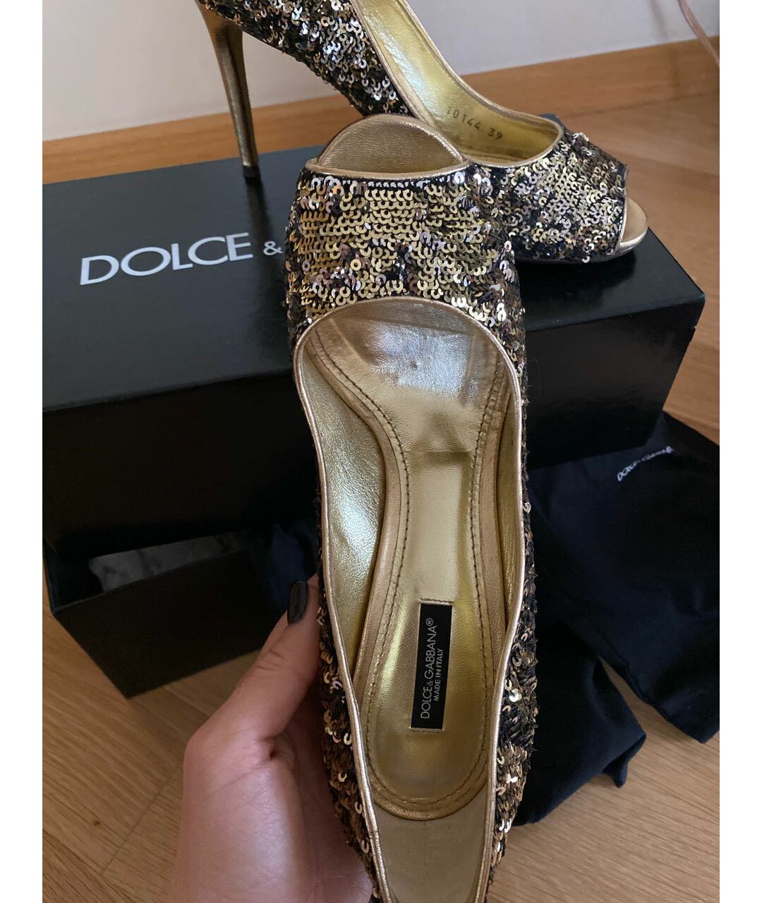 DOLCE&GABBANA Коралловые кожаные туфли, фото 7