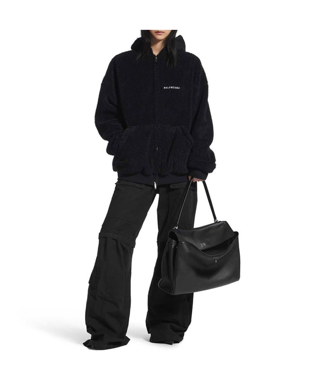 BALENCIAGA Черный джемпер / свитер, фото 3