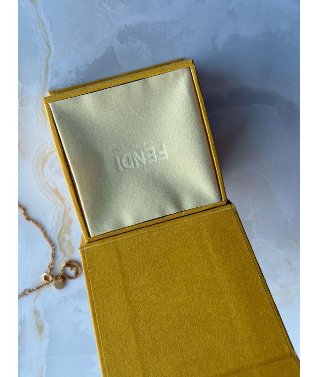 FENDI Золотая металлическая цепочка, фото 4