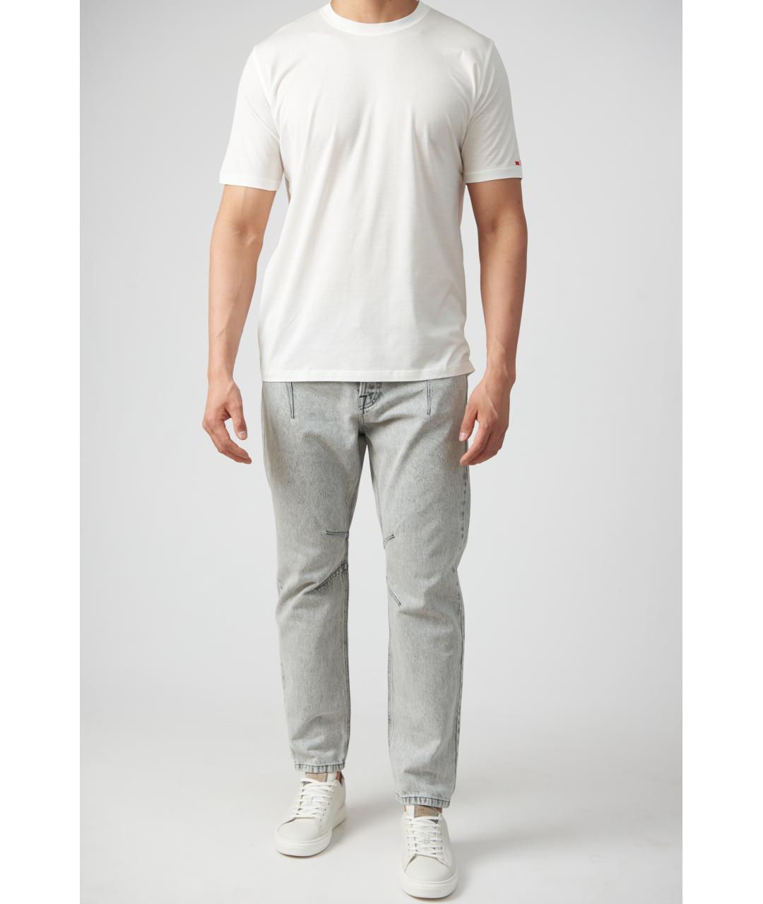 KITON Белая футболка, фото 5