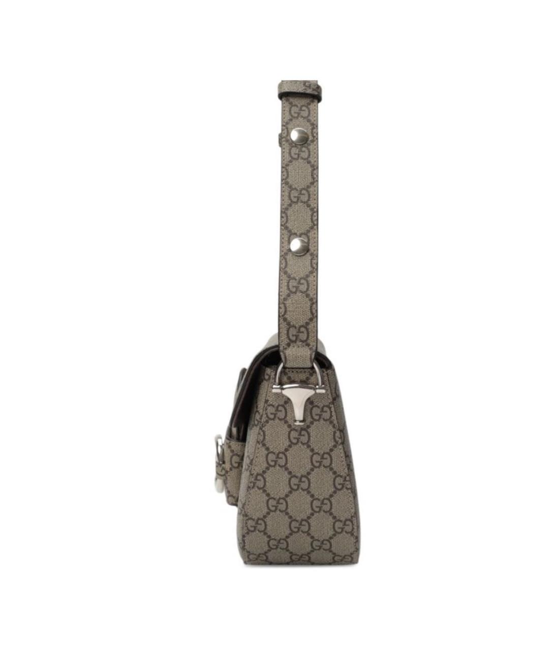 GUCCI Бежевая сумка с короткими ручками, фото 3
