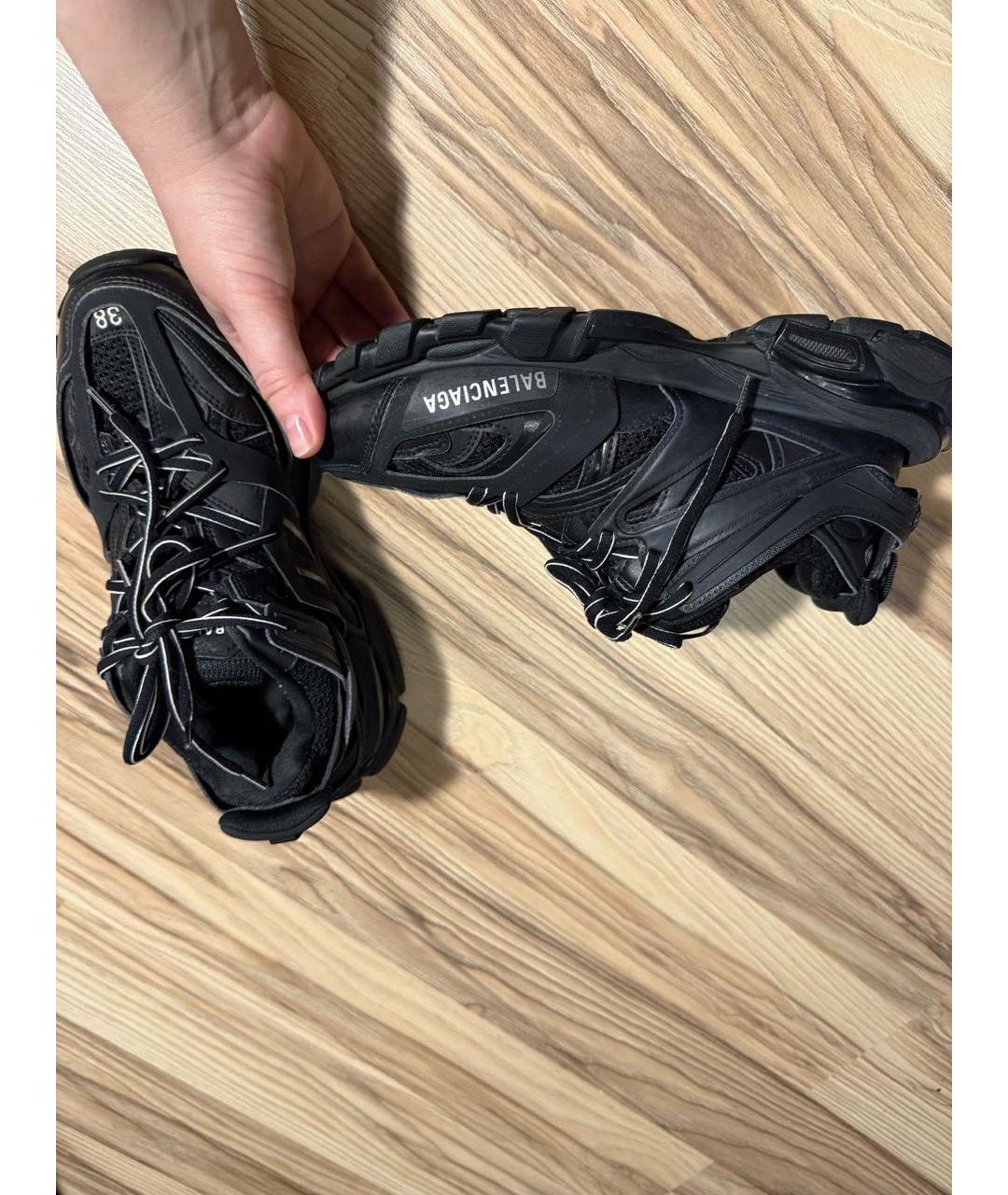 BALENCIAGA Черные кроссовки, фото 6