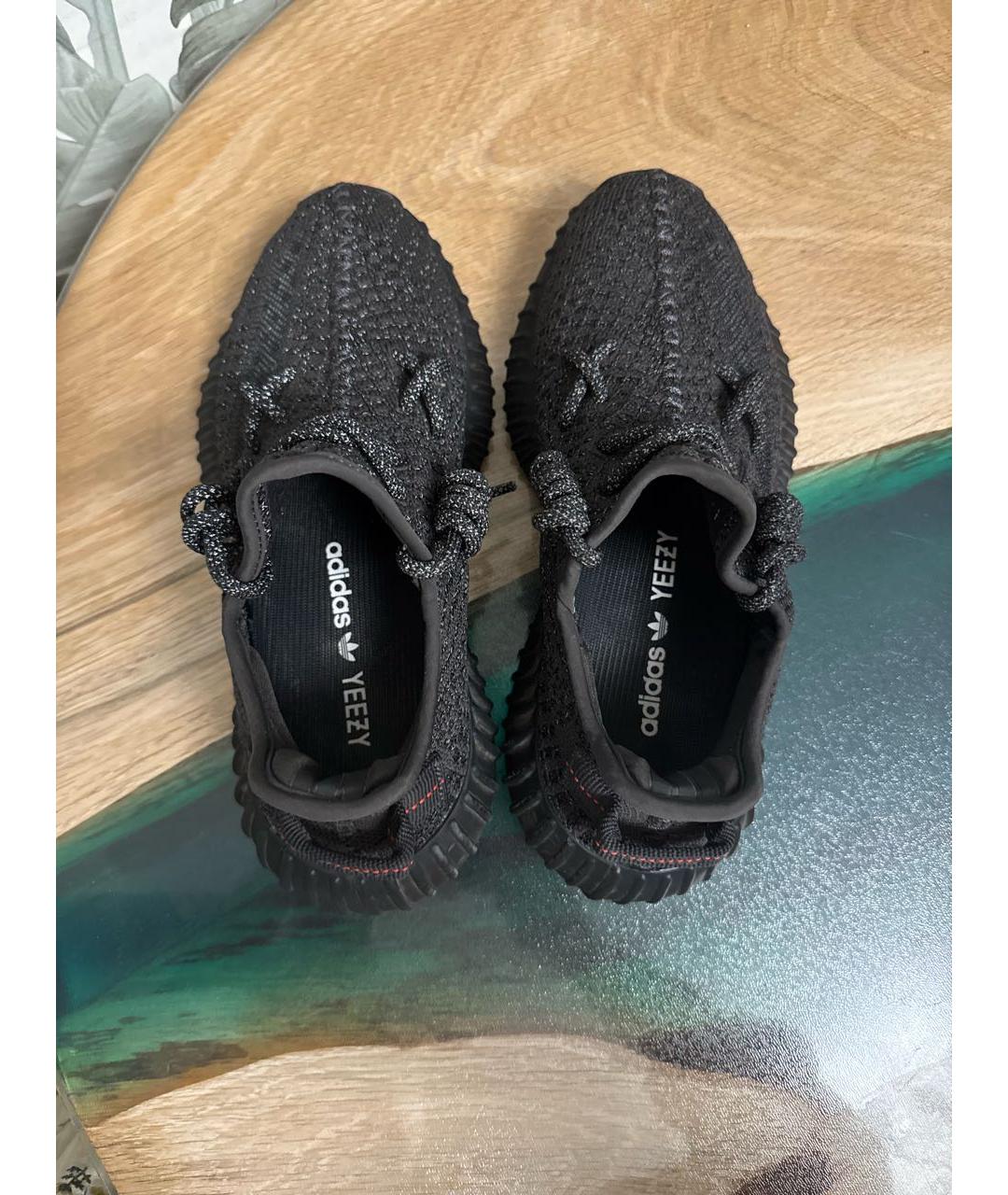 ADIDAS YEEZY Черные кроссовки, фото 2