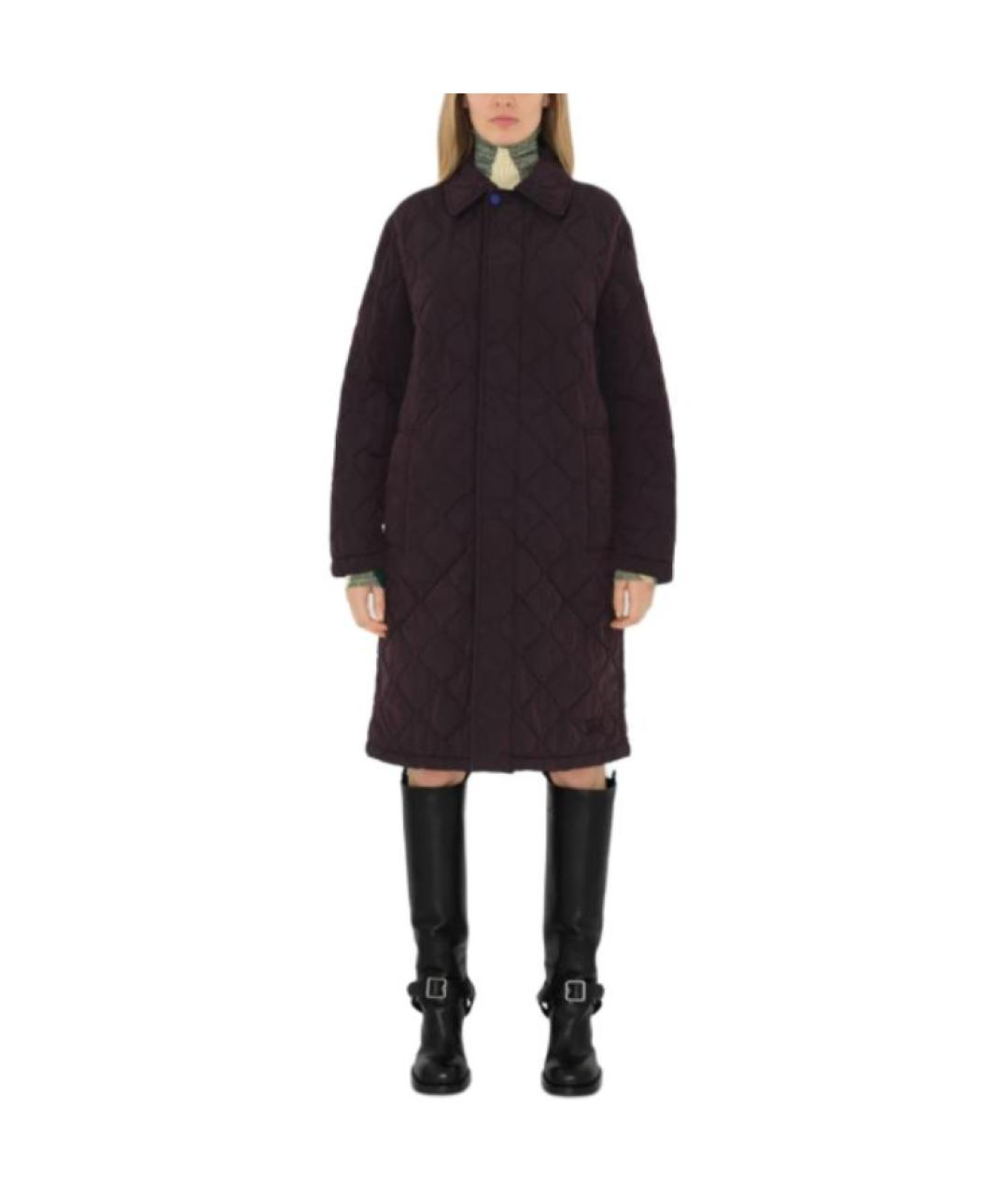 BURBERRY Бордовый пуховик, фото 3