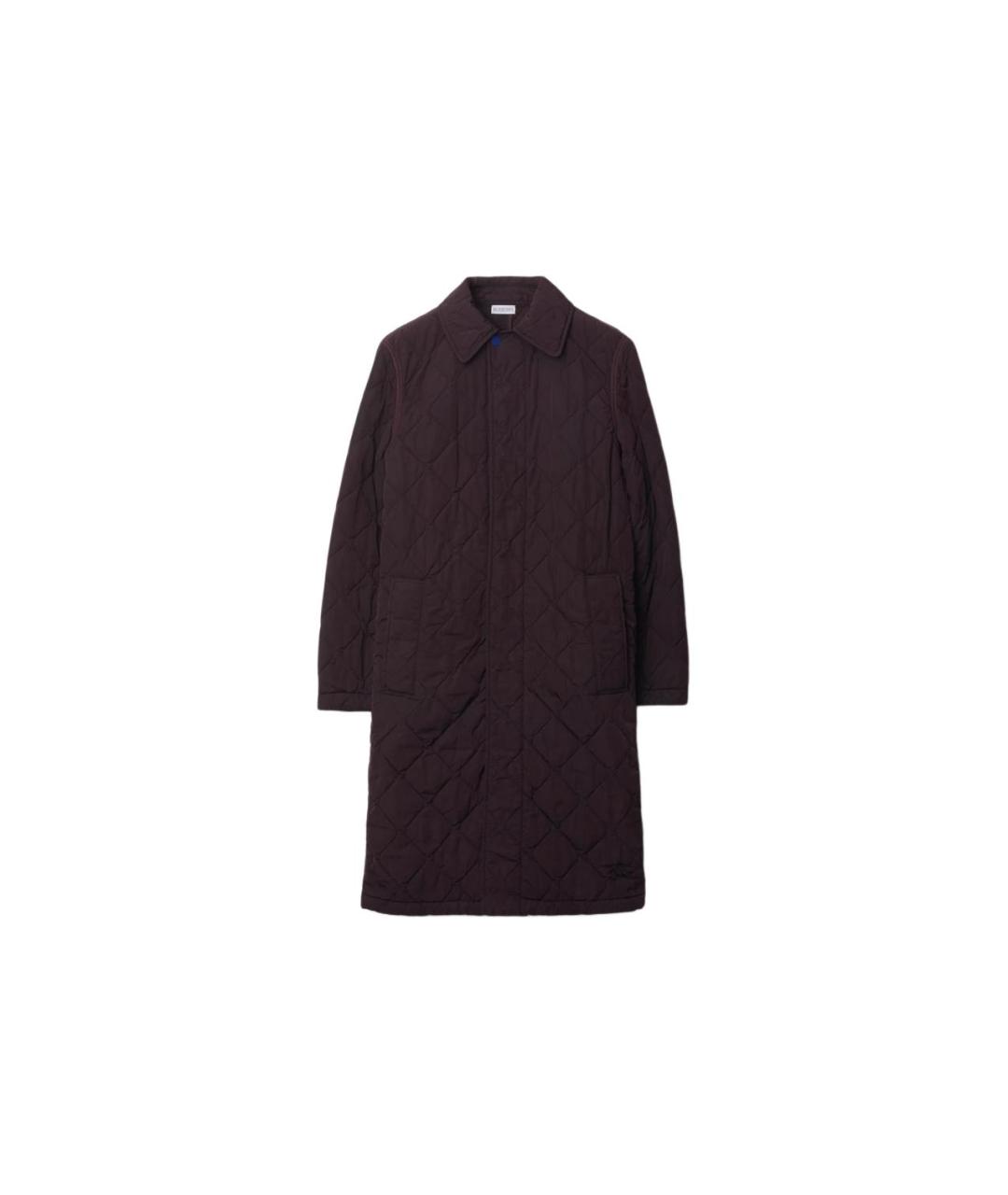 BURBERRY Бордовый пуховик, фото 1
