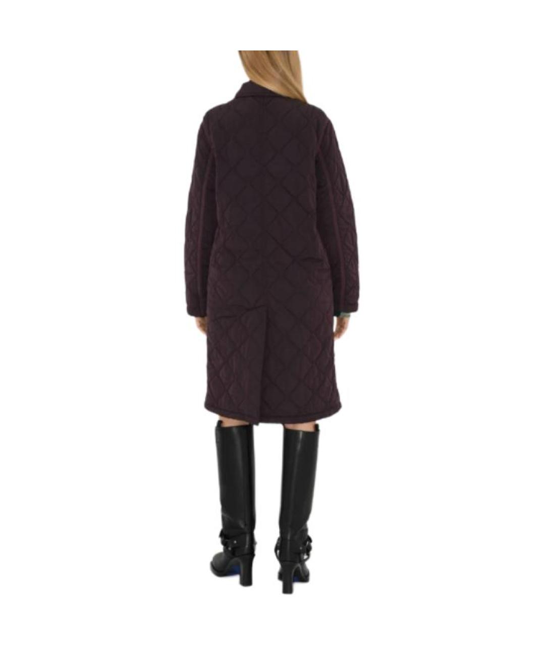 BURBERRY Бордовый пуховик, фото 4
