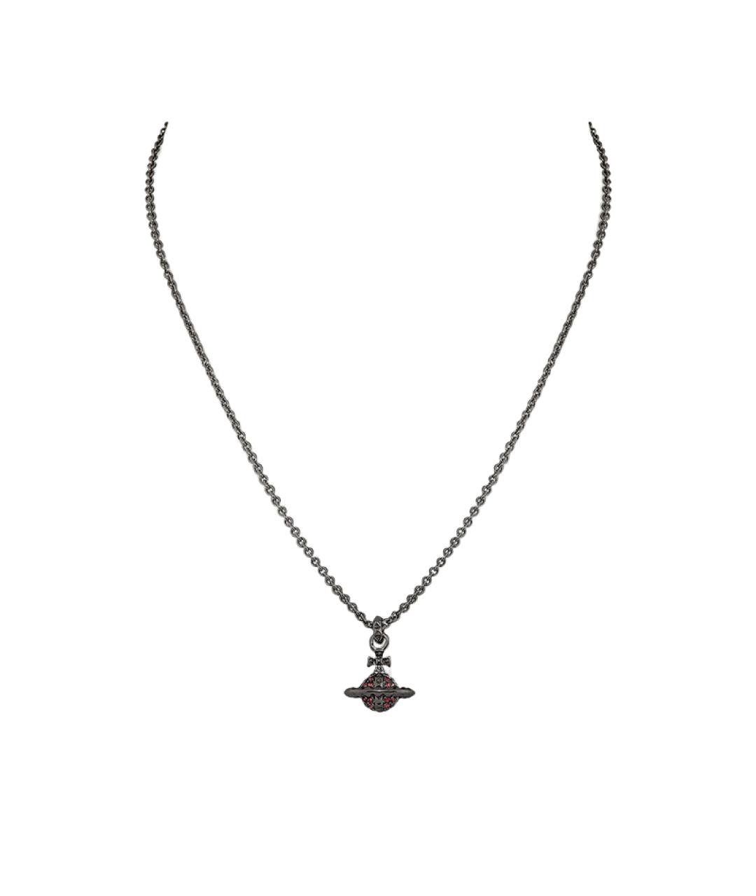 VIVIENNE WESTWOOD Серебряная металлическая подвеска, фото 2