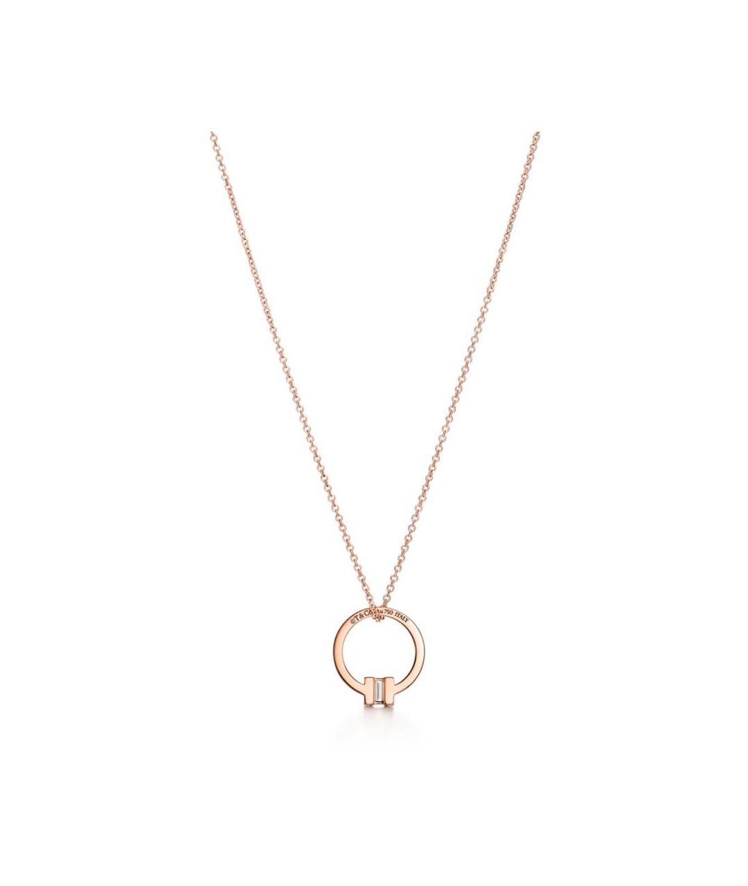 TIFFANY&CO Золотая подвеска из розового золота, фото 1