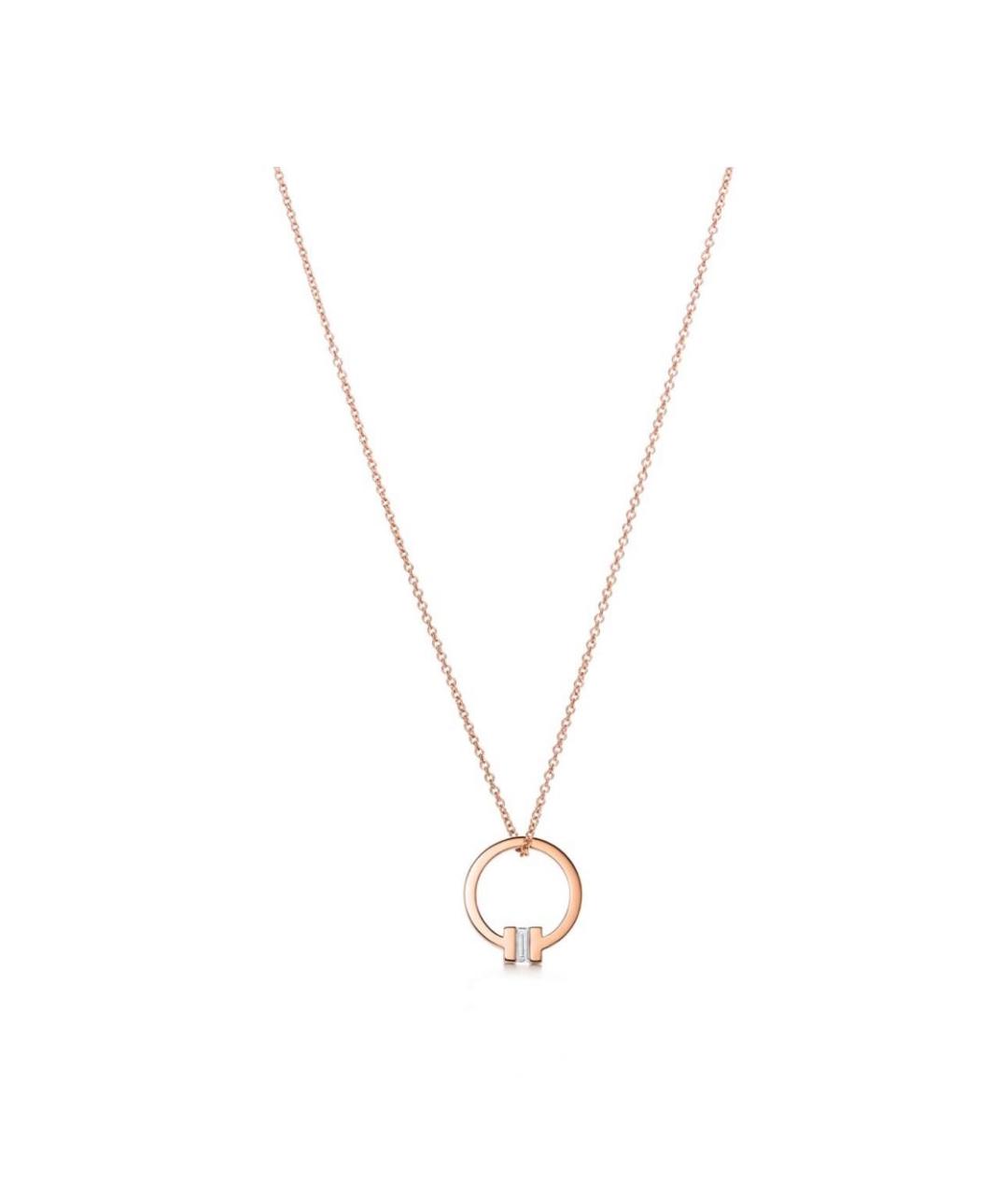 TIFFANY&CO Золотая подвеска из розового золота, фото 2