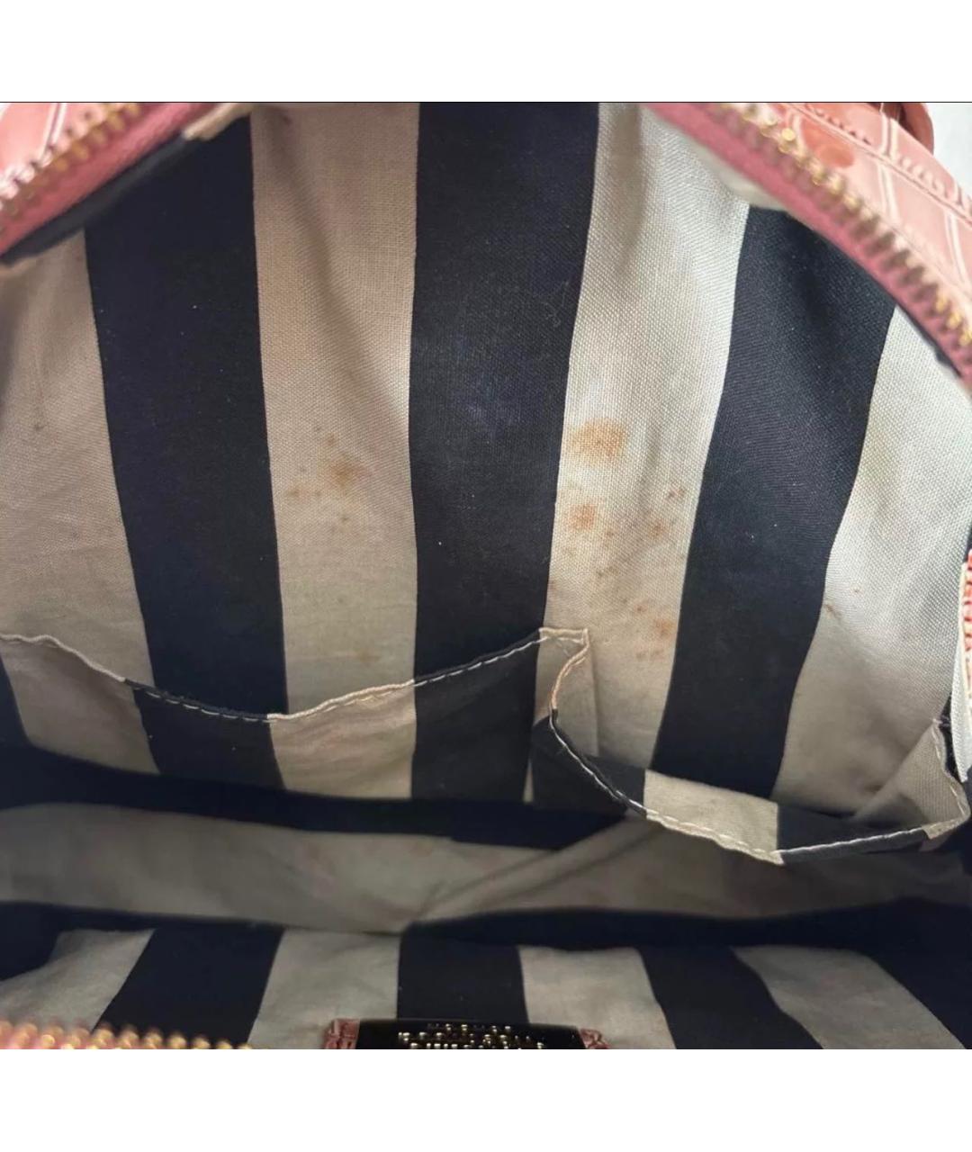 VIVIENNE WESTWOOD Сумка с короткими ручками из лакированной кожи, фото 7
