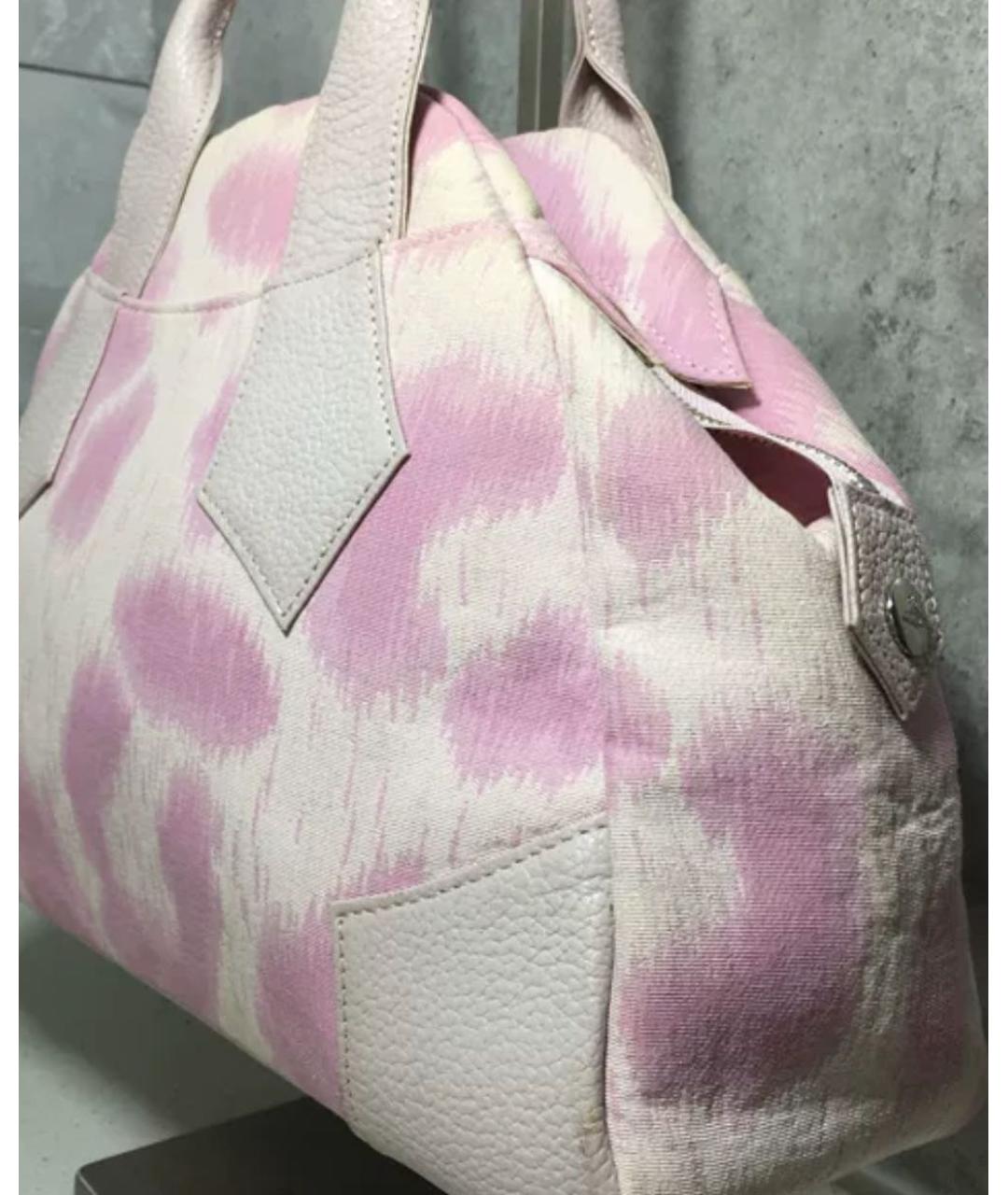 VIVIENNE WESTWOOD Сумка с короткими ручками из лакированной кожи, фото 2