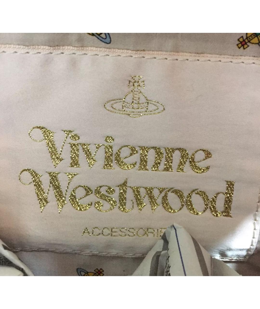 VIVIENNE WESTWOOD Сумка с короткими ручками из лакированной кожи, фото 7