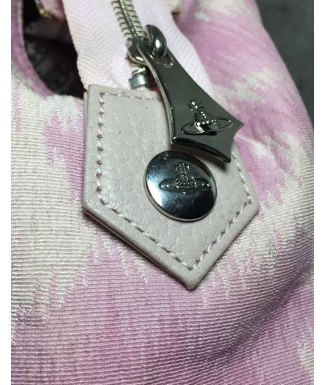 VIVIENNE WESTWOOD Сумка с короткими ручками из лакированной кожи, фото 5