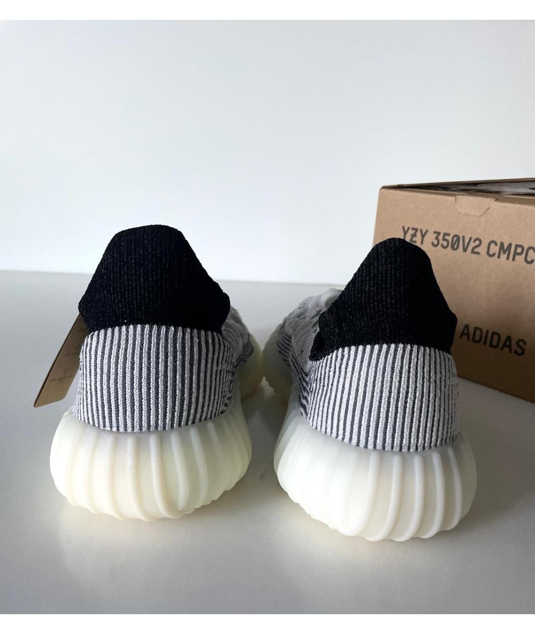 ADIDAS YEEZY Белые кроссовки, фото 4