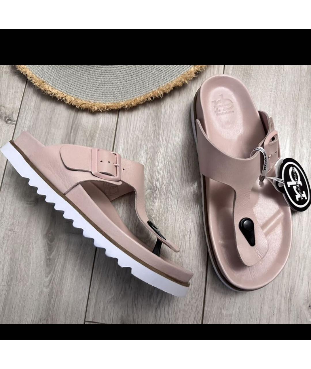 BIRKENSTOCK Кожаные шлепанцы, фото 9