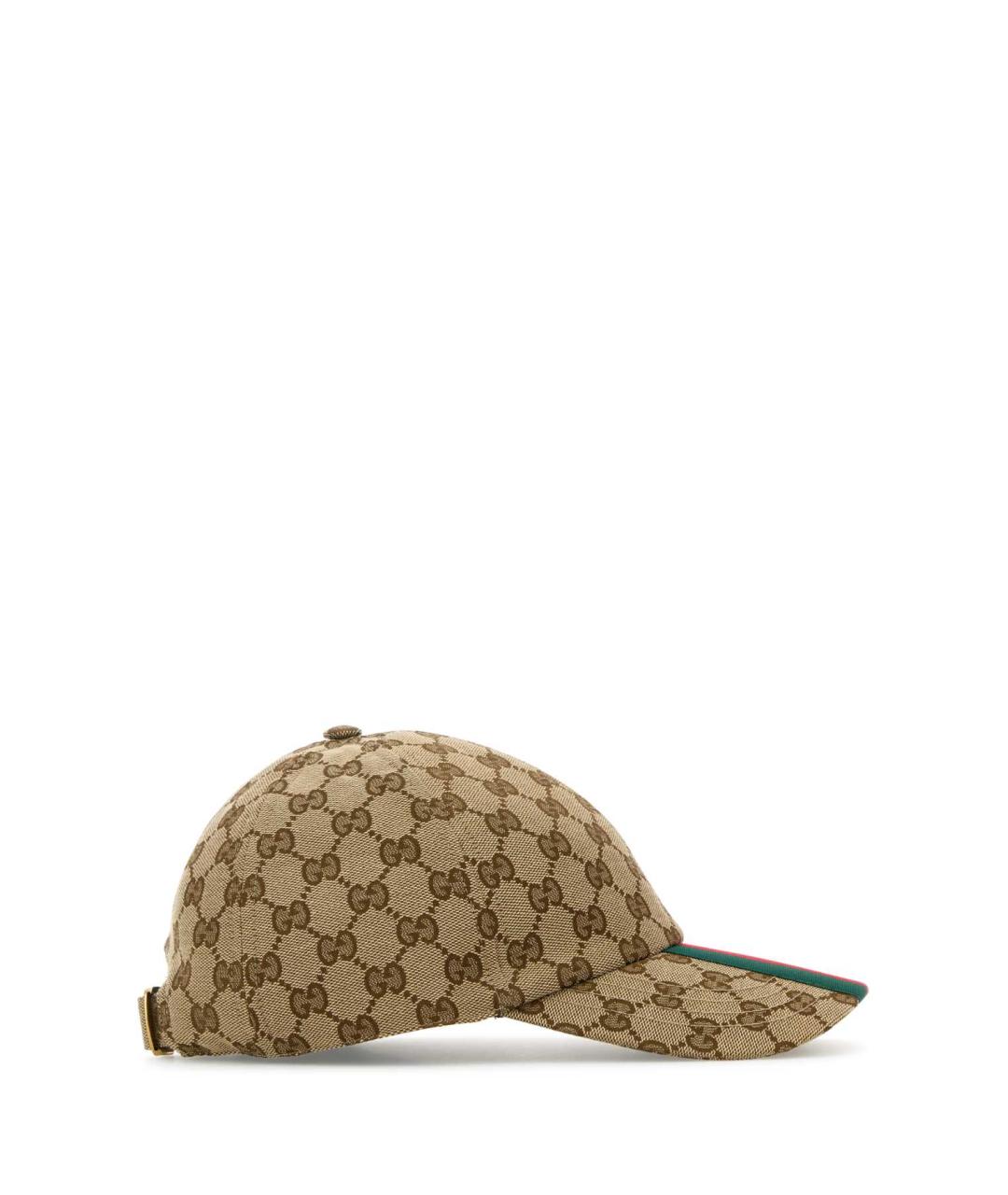 GUCCI Бежевая синтетическая кепка/бейсболка, фото 2
