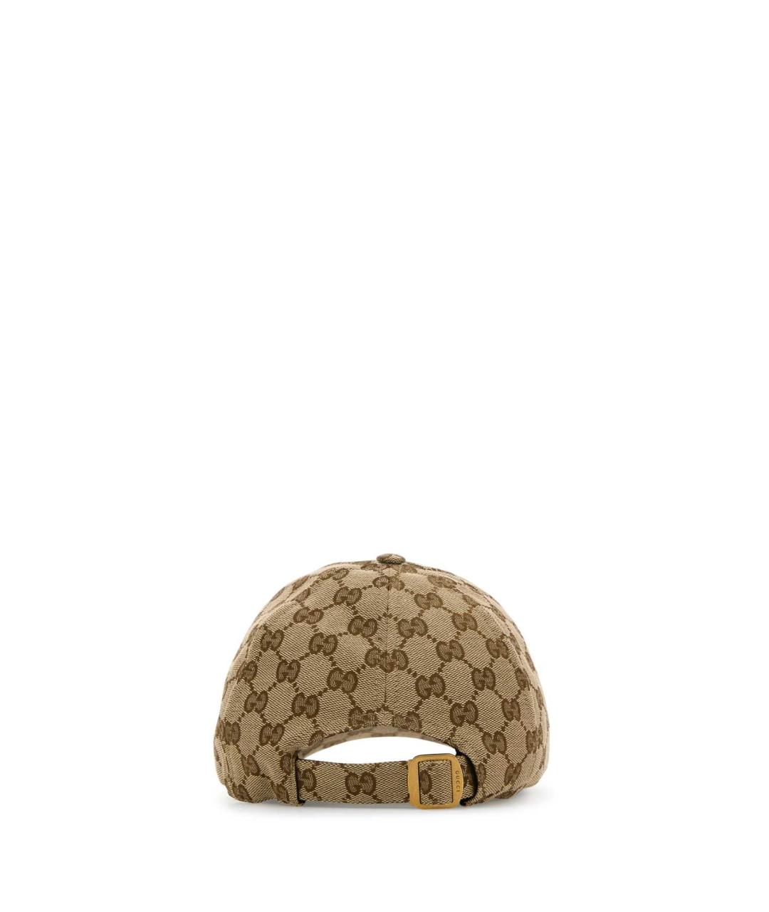 GUCCI Бежевая синтетическая кепка/бейсболка, фото 3
