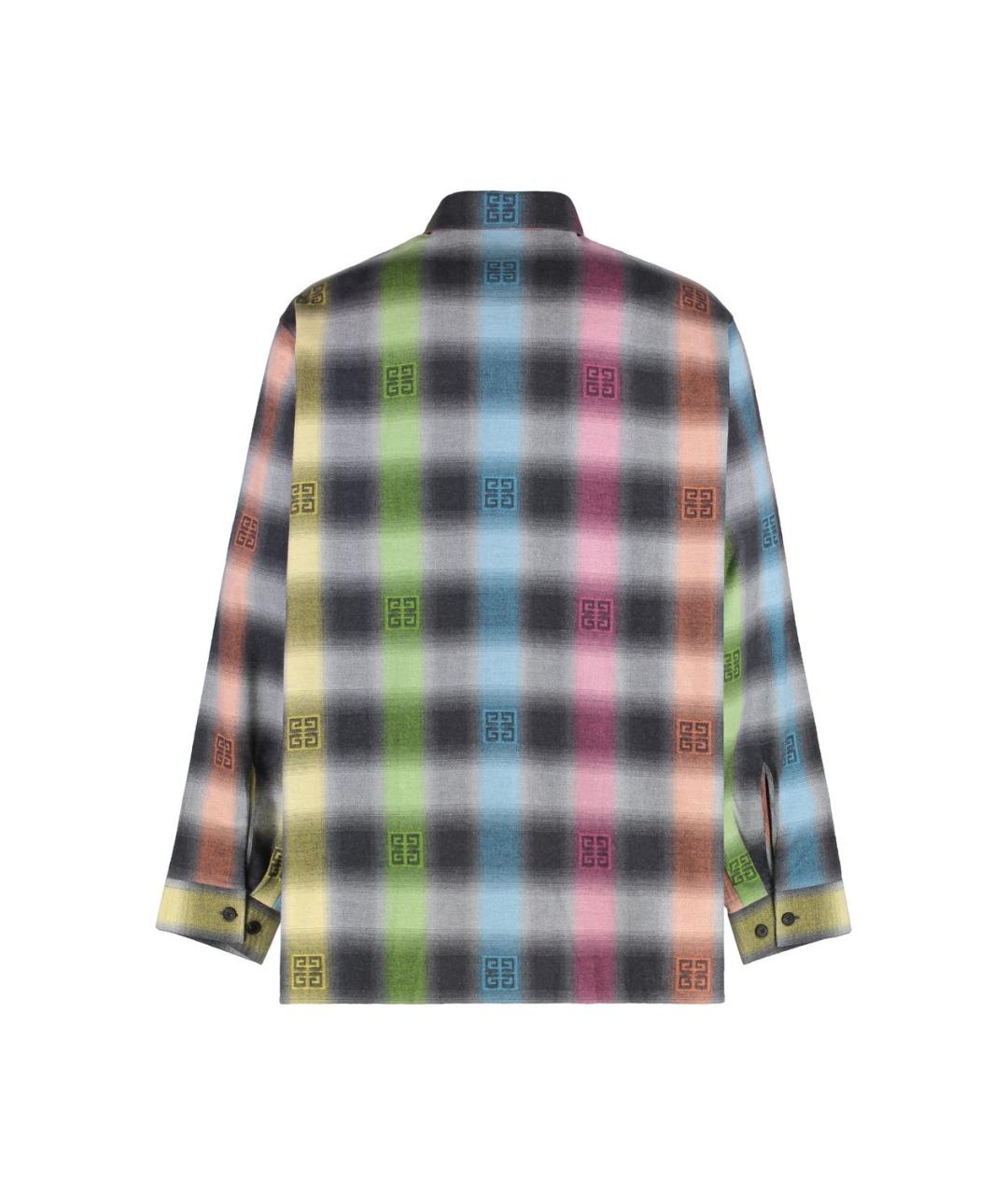 GIVENCHY Мульти хлопковая кэжуал рубашка, фото 2