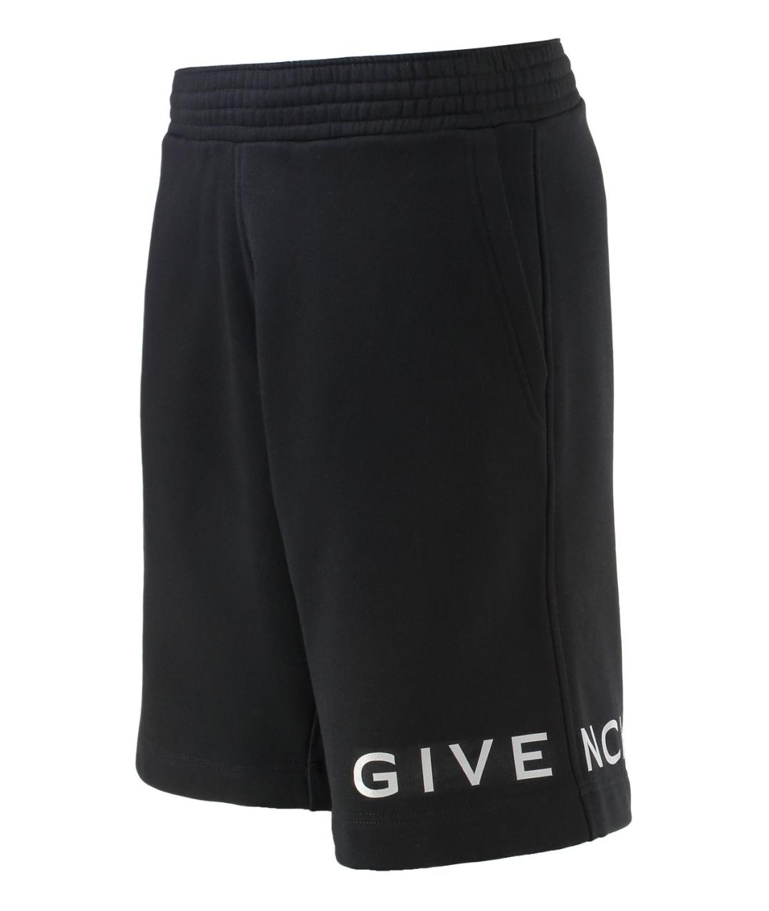 GIVENCHY Черные хлопковые шорты, фото 3