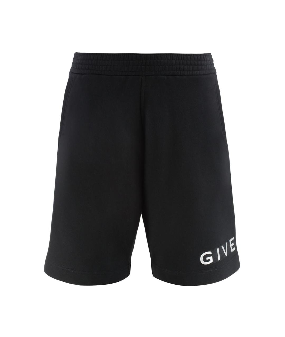 GIVENCHY Черные хлопковые шорты, фото 1