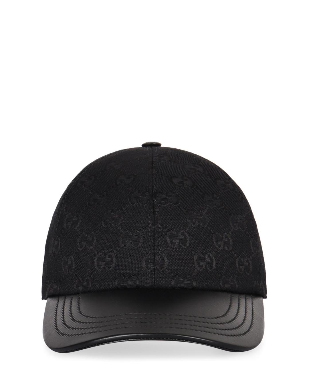 GUCCI Черная синтетическая кепка, фото 1