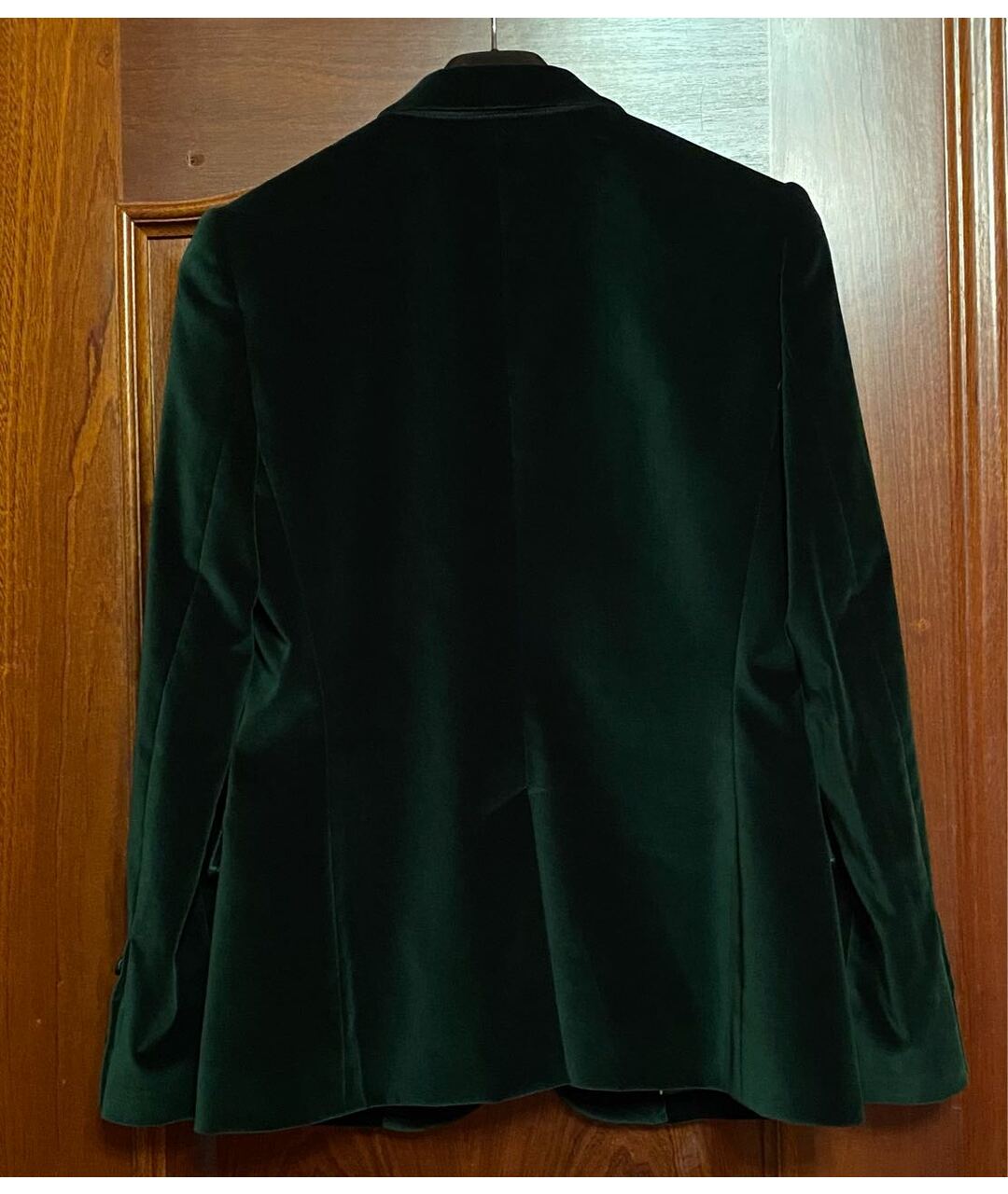 DOLCE&GABBANA Зеленый бархатный жакет/пиджак, фото 2
