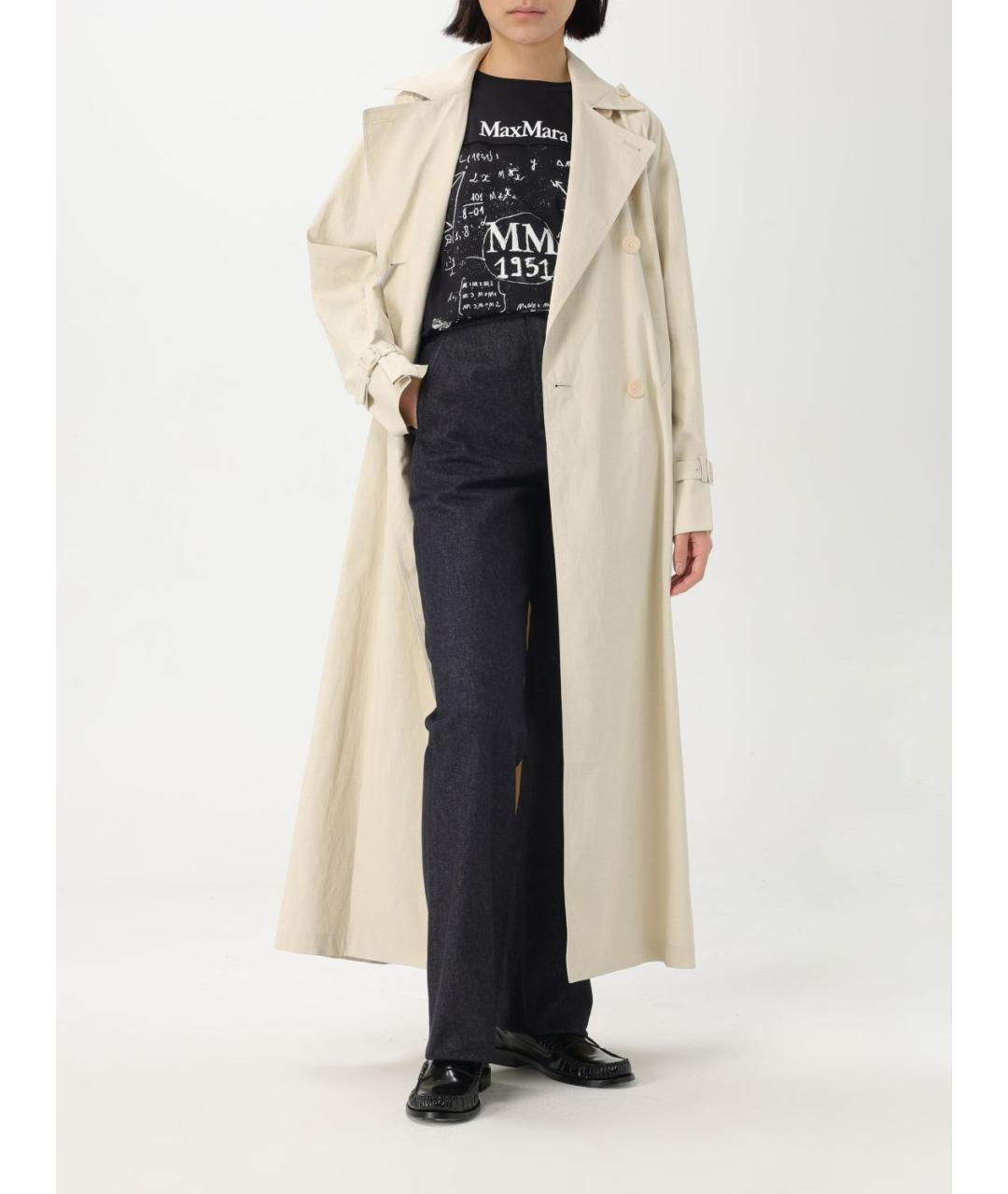 MAX MARA Черная футболка, фото 3