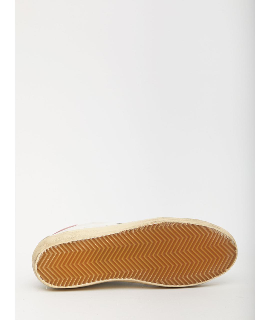 GOLDEN GOOSE DELUXE BRAND Белые кожаные кеды, фото 4