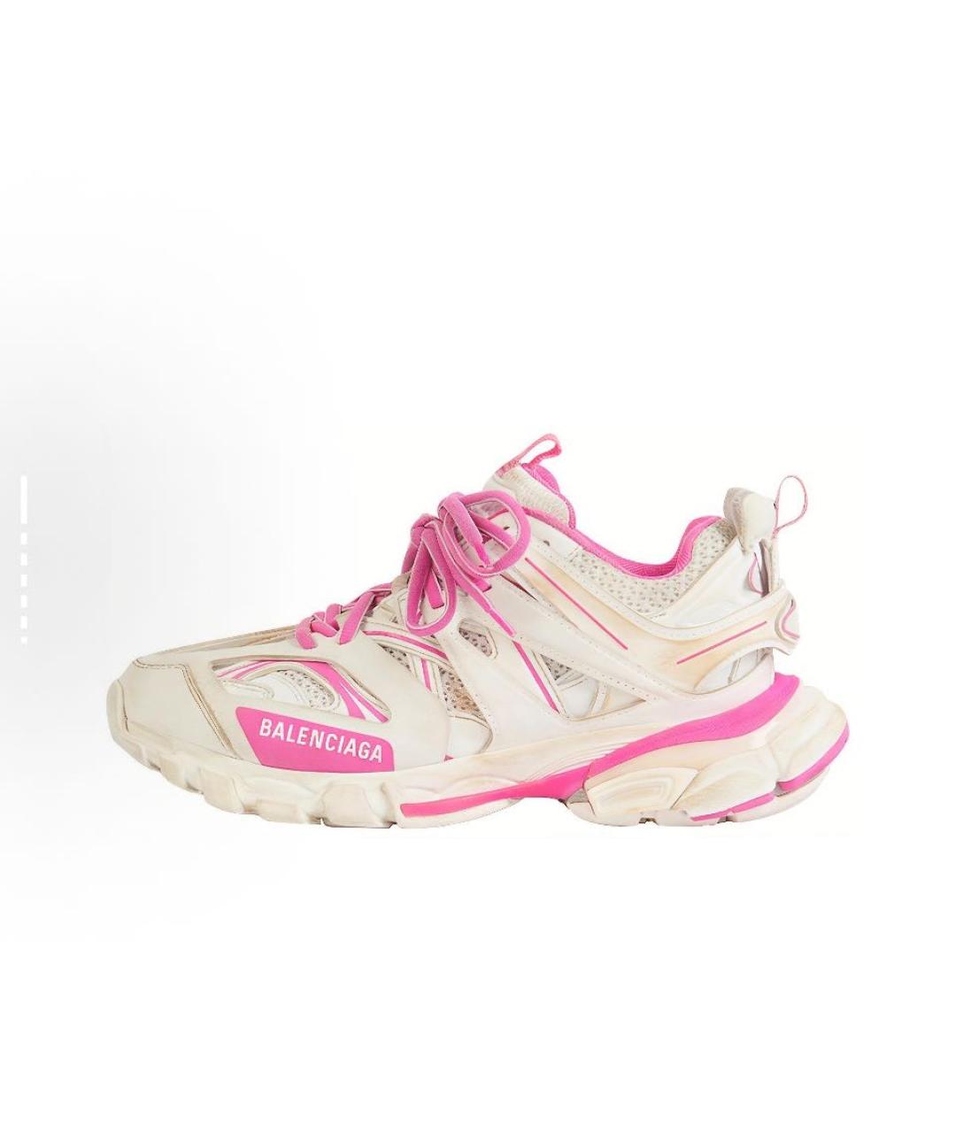 BALENCIAGA Белые кроссовки, фото 4