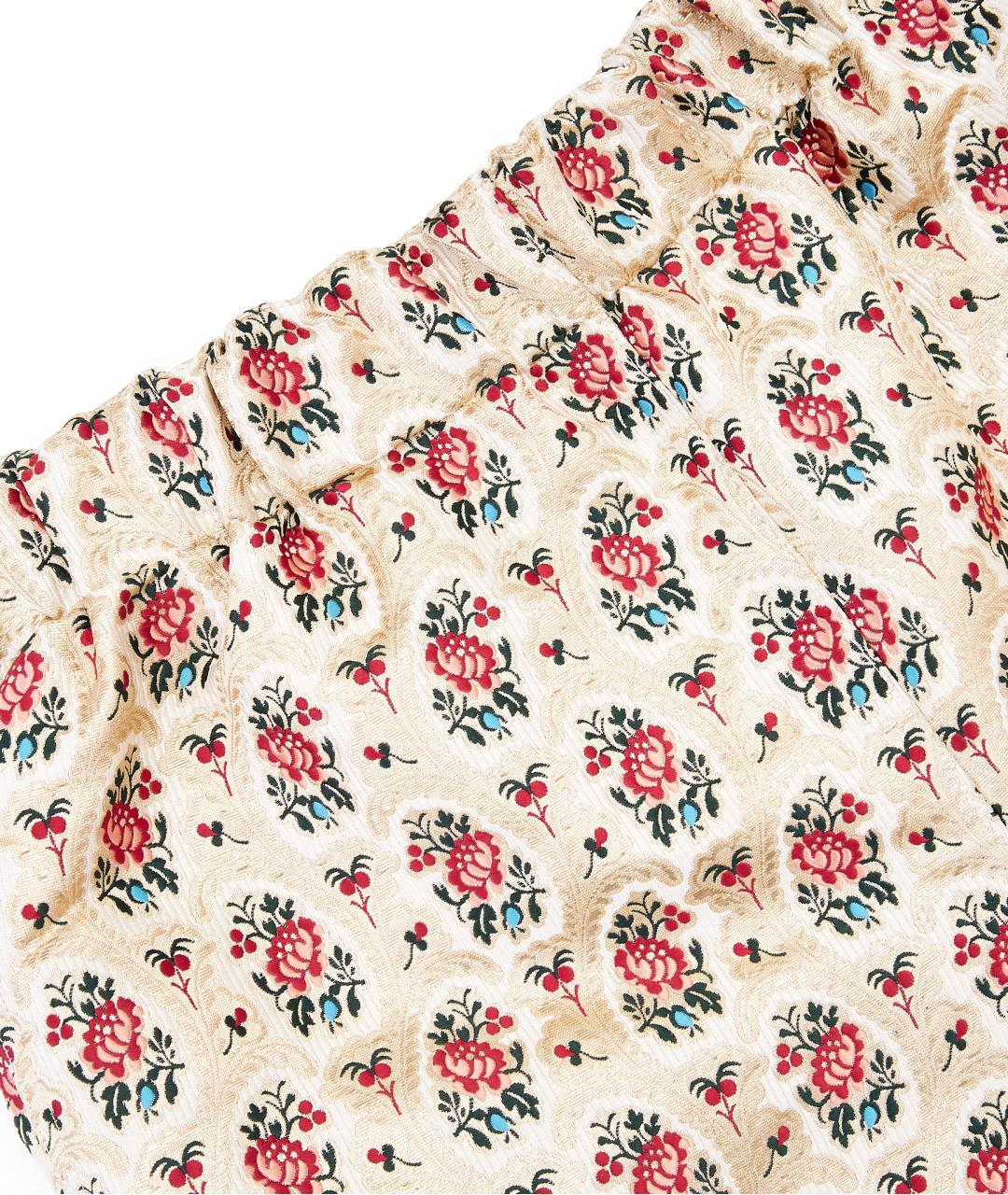 MIU MIU Золотые полиэстеровые шорты, фото 5