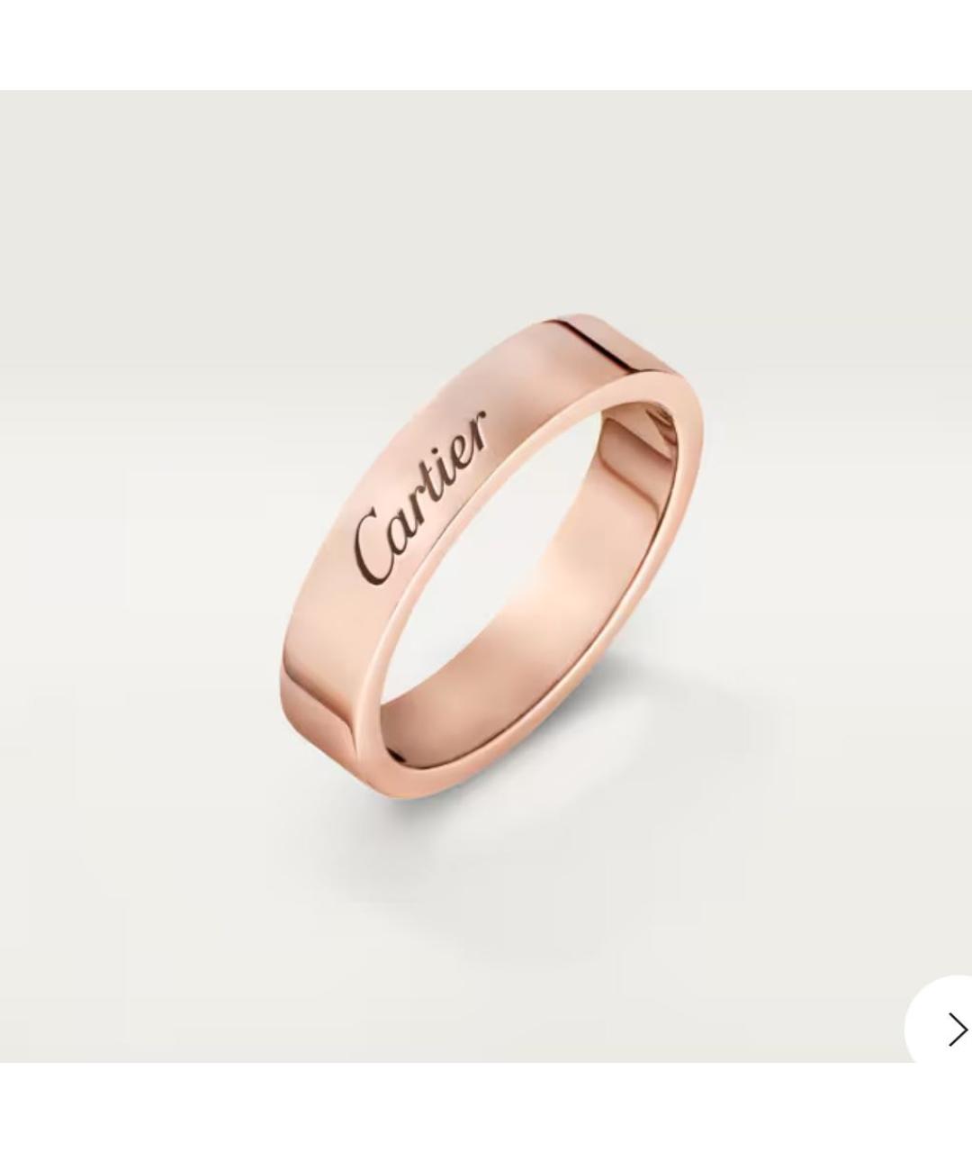 CARTIER Золотое кольцо из розового золота, фото 8