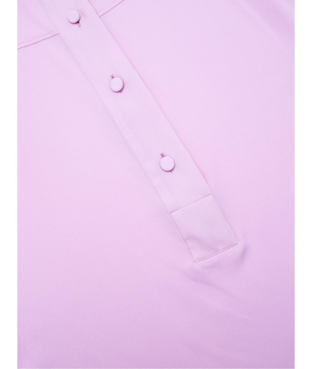 GUCCI Розовая вискозная блузы, фото 4