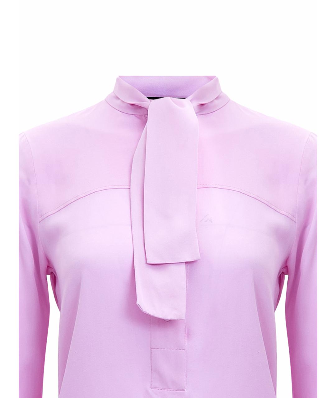 GUCCI Розовая вискозная блузы, фото 2