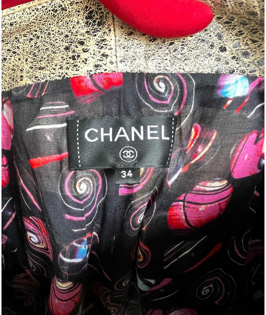 CHANEL Кожаные шорты, фото 6