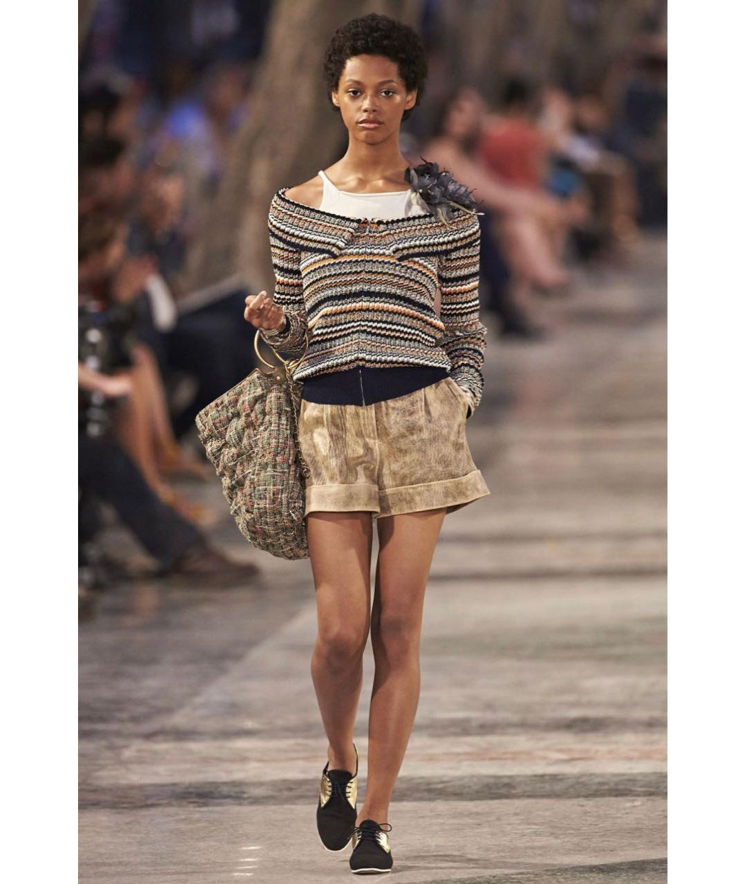 CHANEL Кожаные шорты, фото 3