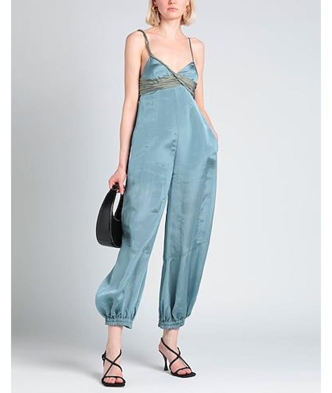 EMPORIO ARMANI Голубой комбинезон, фото 2