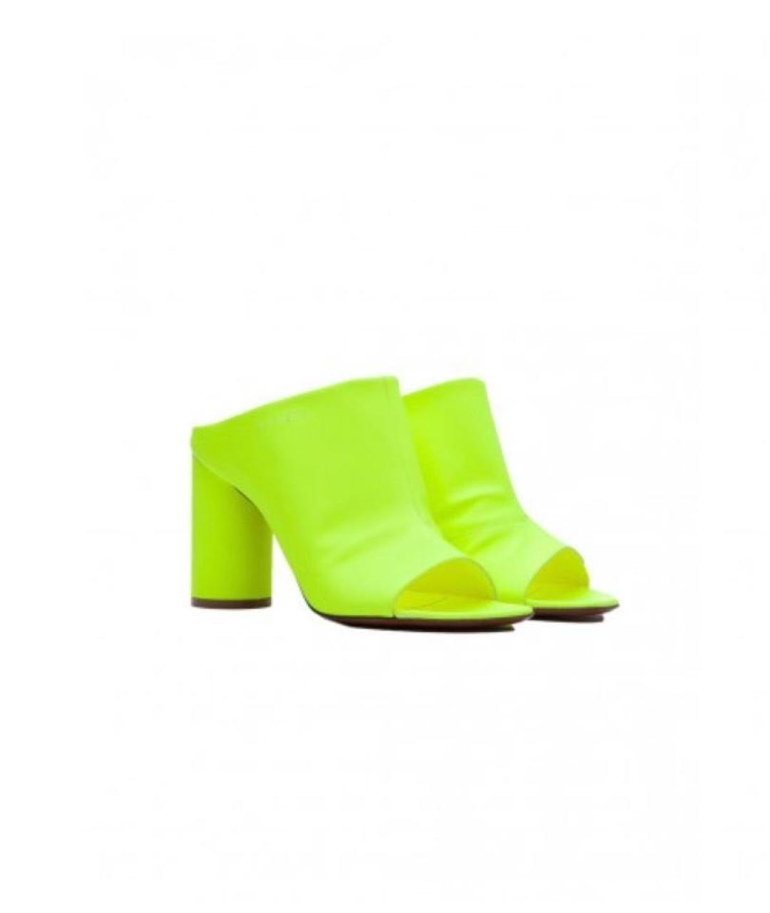 VETEMENTS Кожаные мюли, фото 5
