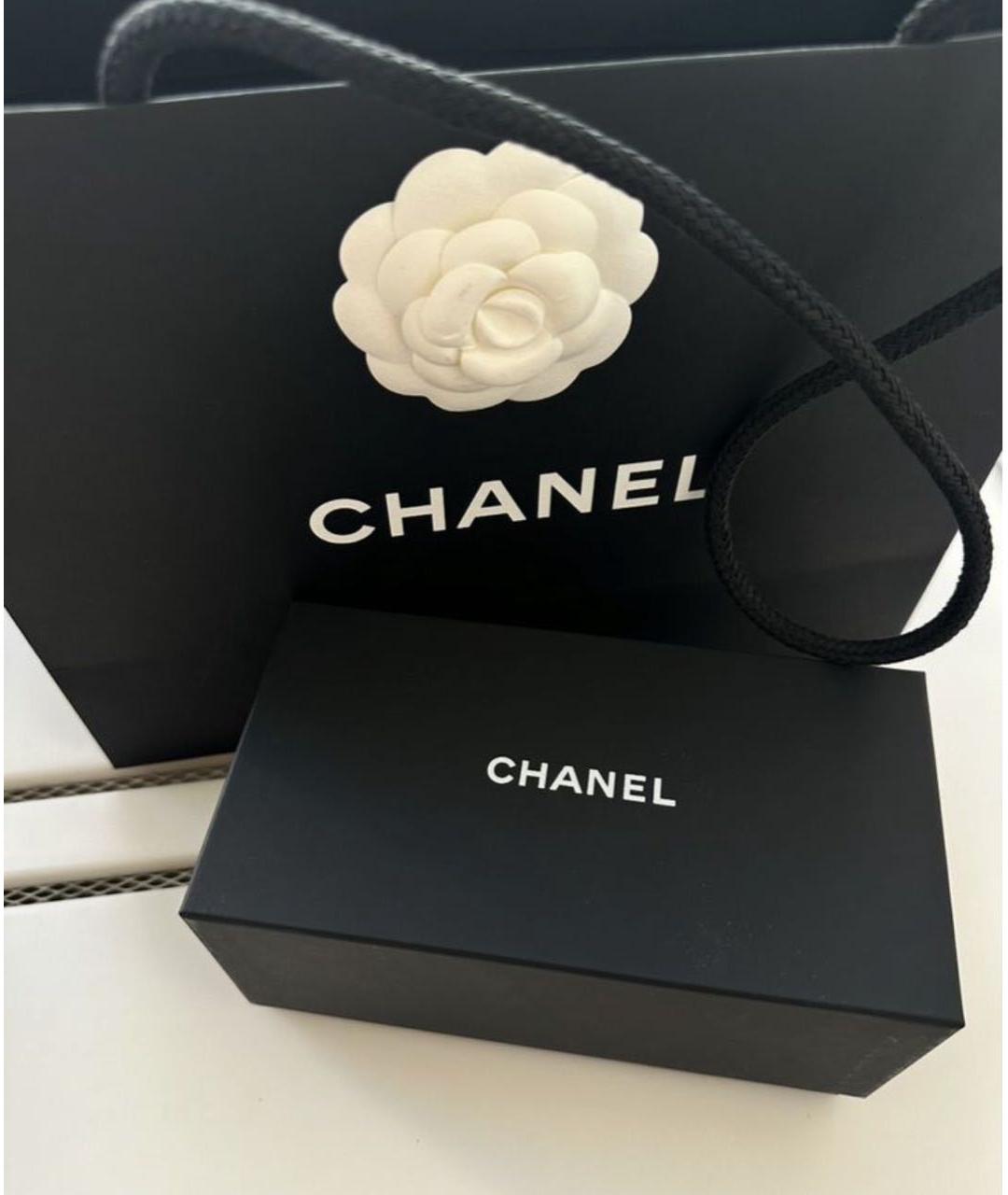 CHANEL Черные пластиковые солнцезащитные очки, фото 4