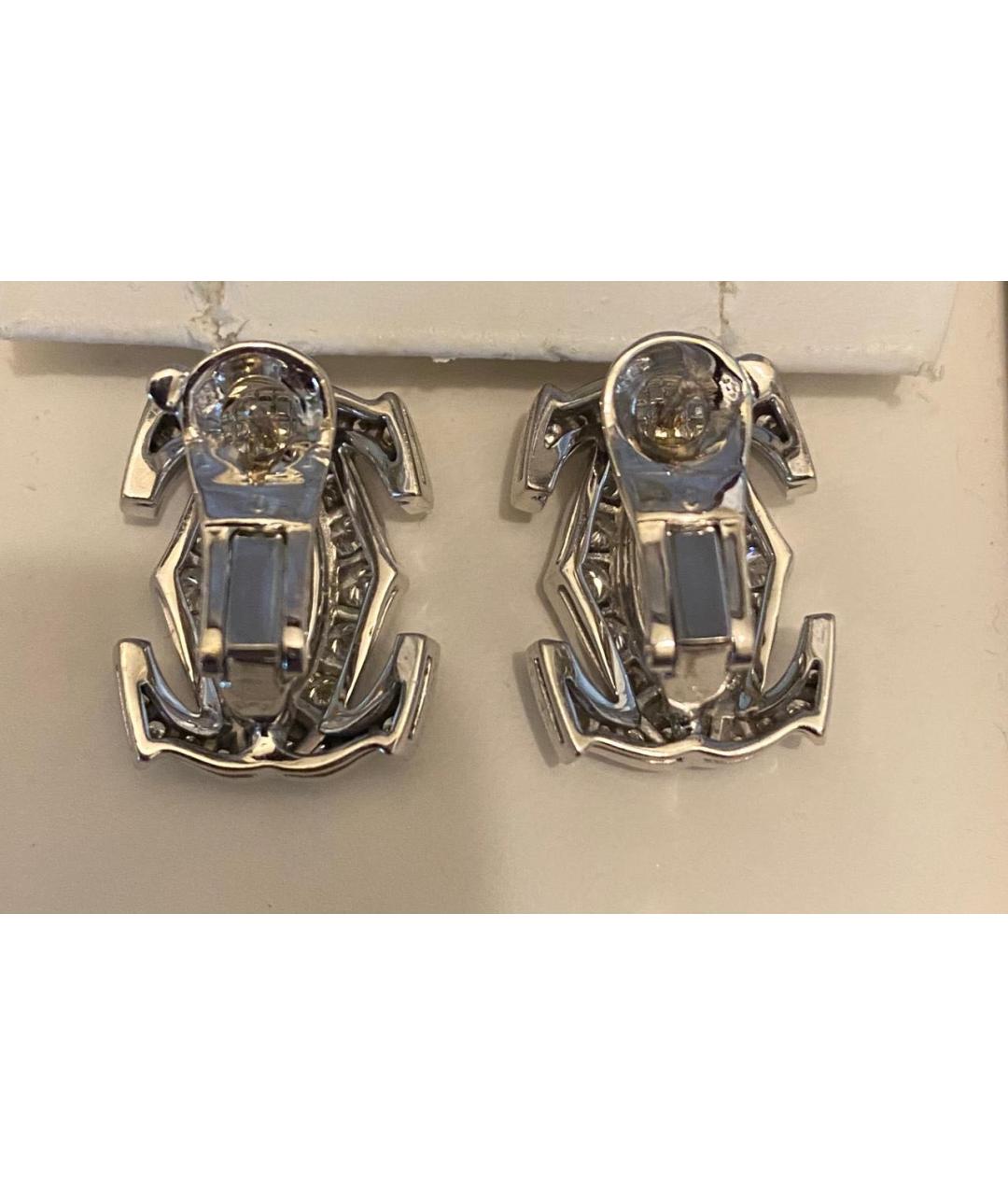 CARTIER Серьги из белого золота, фото 3