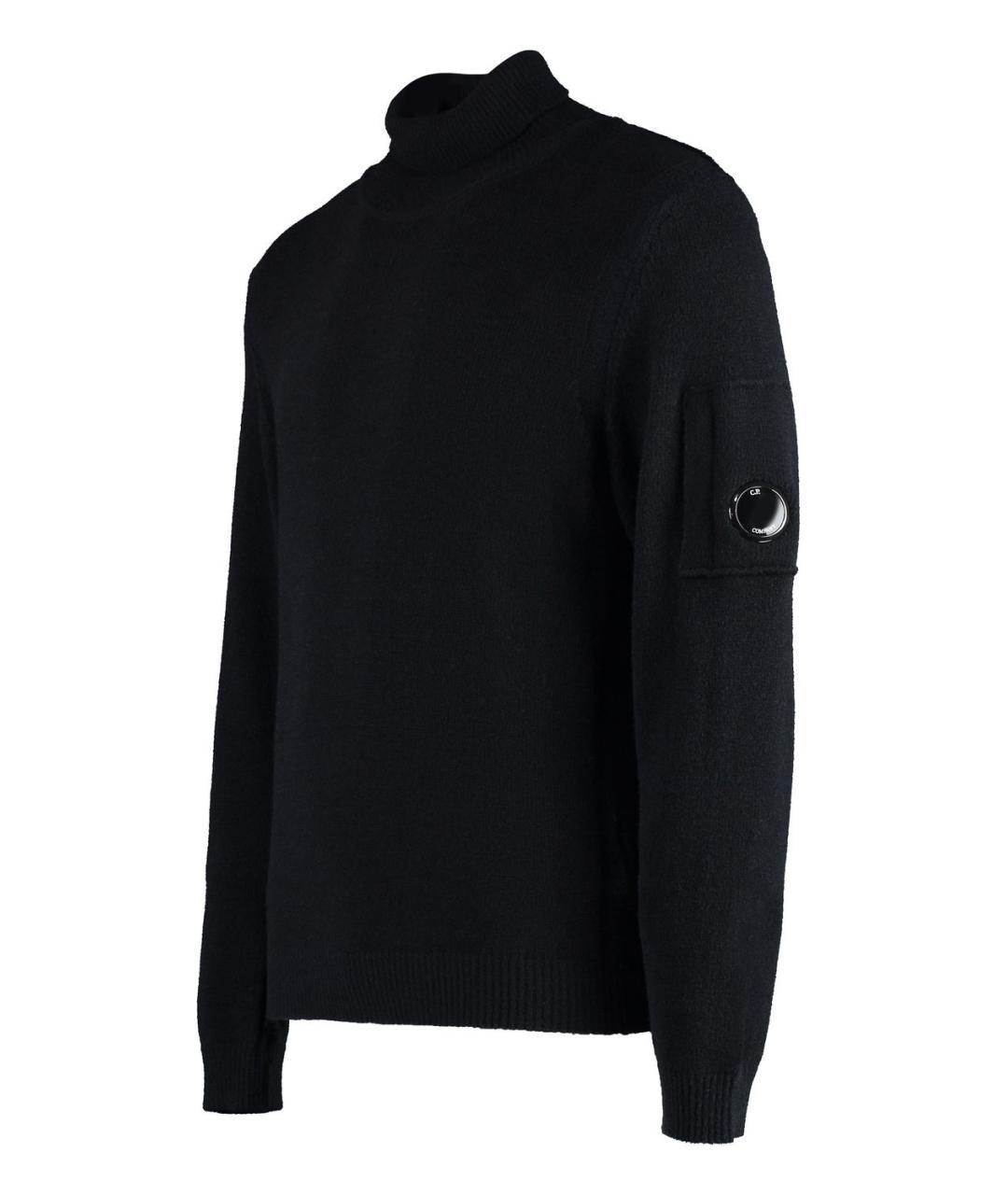 CP COMPANY Черный шерстяной джемпер / свитер, фото 3