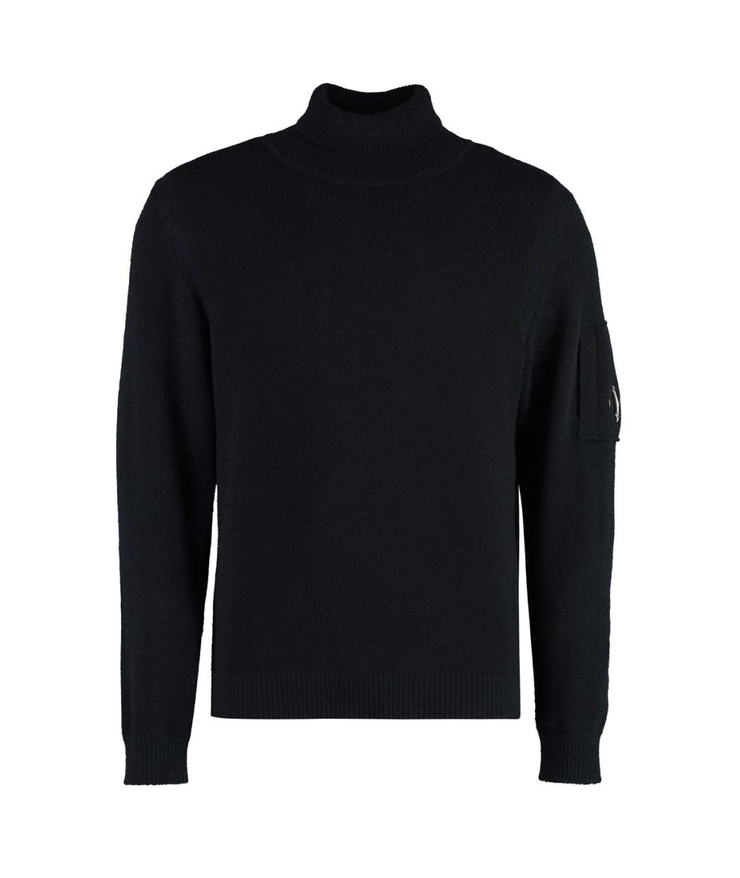 CP COMPANY Черный шерстяной джемпер / свитер, фото 1