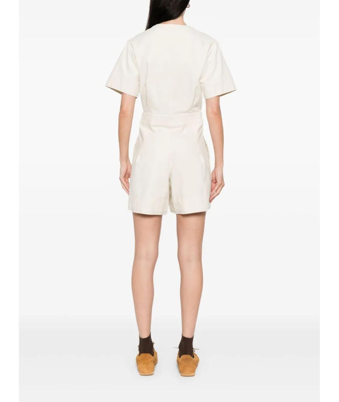 A.P.C. Белый хлопковый комбинезон, фото 4