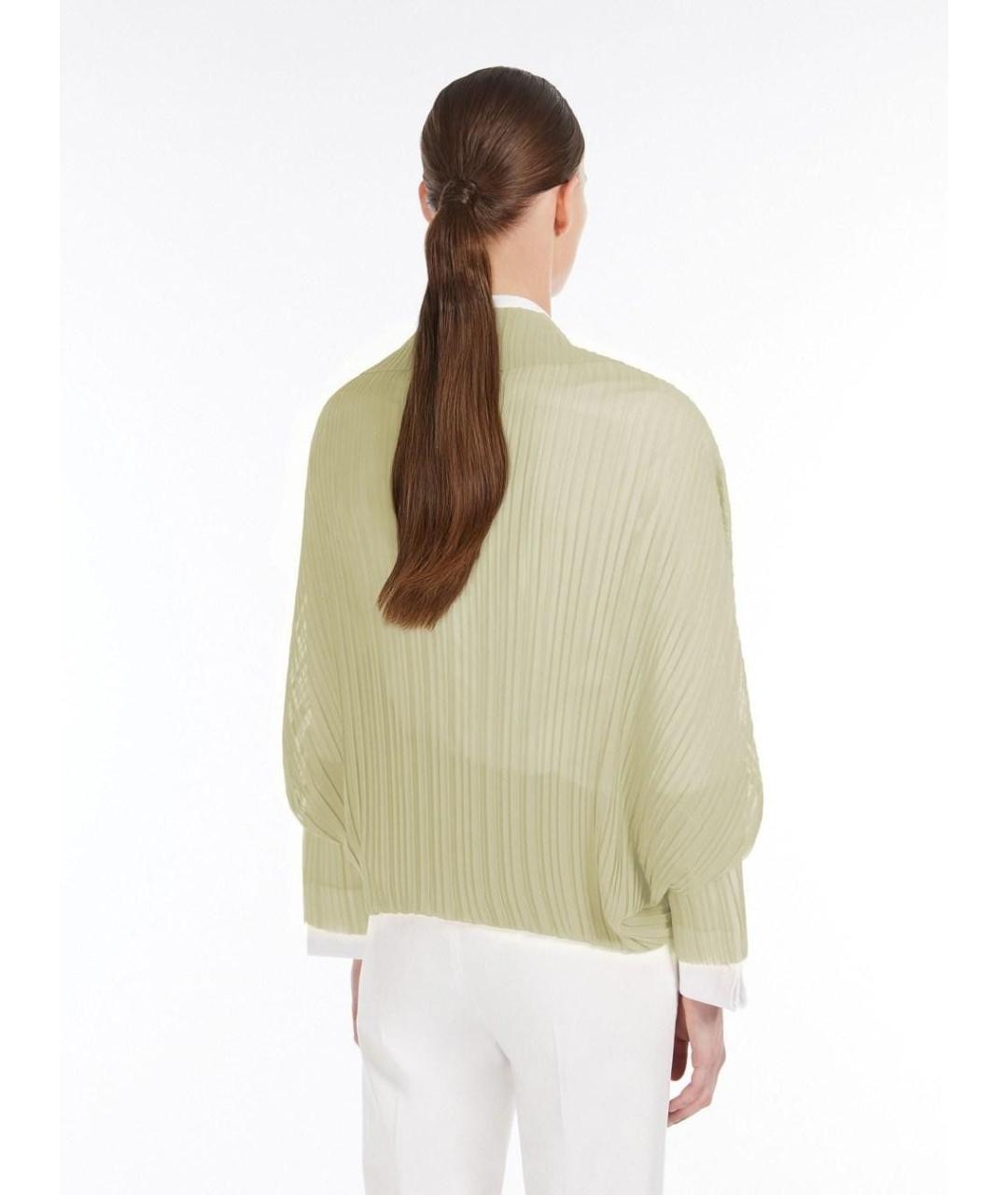 MAX MARA Бежевый шарф, фото 2