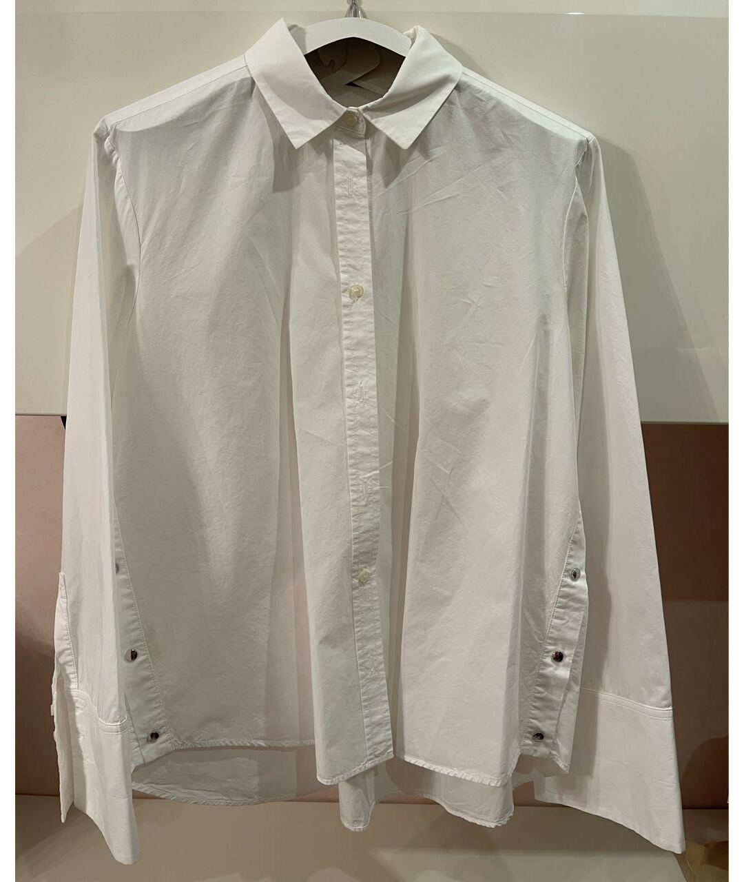 PINKO Белая хлопковая рубашка, фото 2